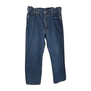 VTG Levi's 550 Red Tab Relaxed Fit Blue Jeans Men's 36x34 Made in USA  EUC